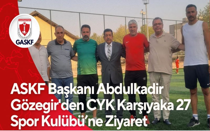 ASKF Başkanı Abdulkadir Gözegir
